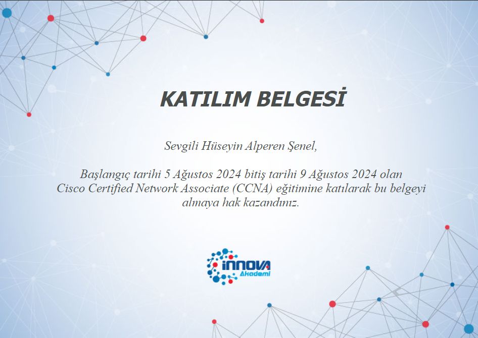 Innova CCNA sertifikası