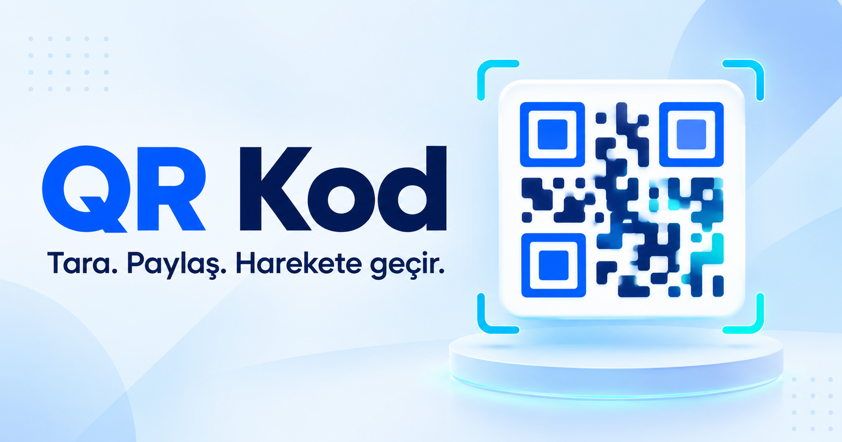 QR Kod oluşturucu web uygulaması önizlemesi